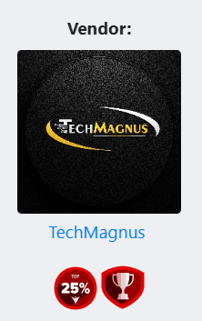 TechMagnus official vendor profile logo for AI prompt books product