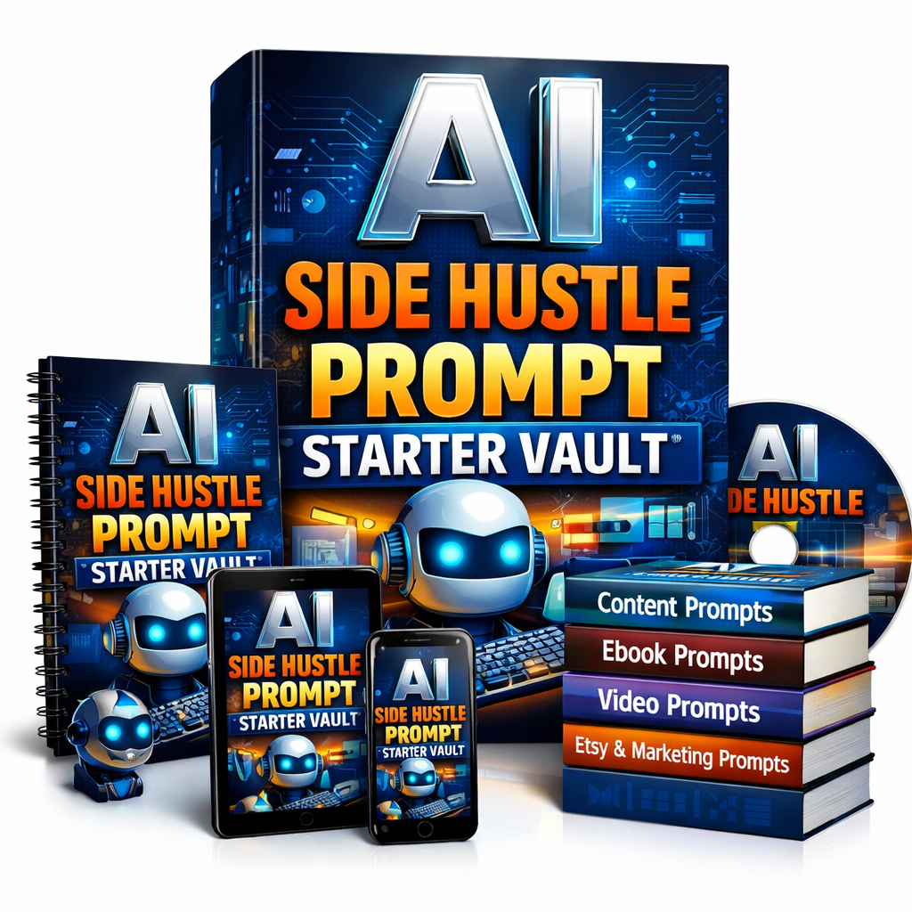 AI prompt books with PLR – 1000+ prompts for ebooks, content creation, video, and digital product selling
