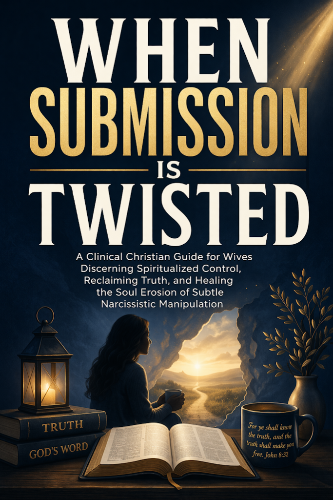 Christian self help book cover about spiritual control narcissism and healing emotional manipulation