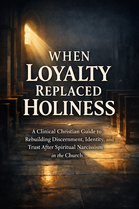 faith based self help book on overcoming spiritual narcissism and restoring trust in church